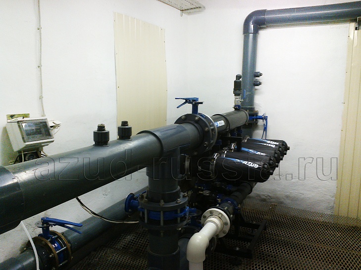 Автоматический дисковый фильтр Azud Helix 4DCL5 HF/8 FX 200 мкм