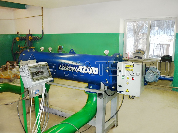 Automatic screen filter Azud Luxon.